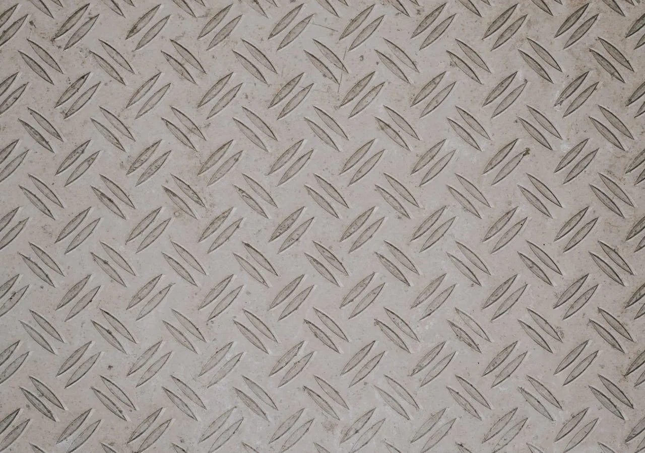 Stainless steel chequered / tread plate
