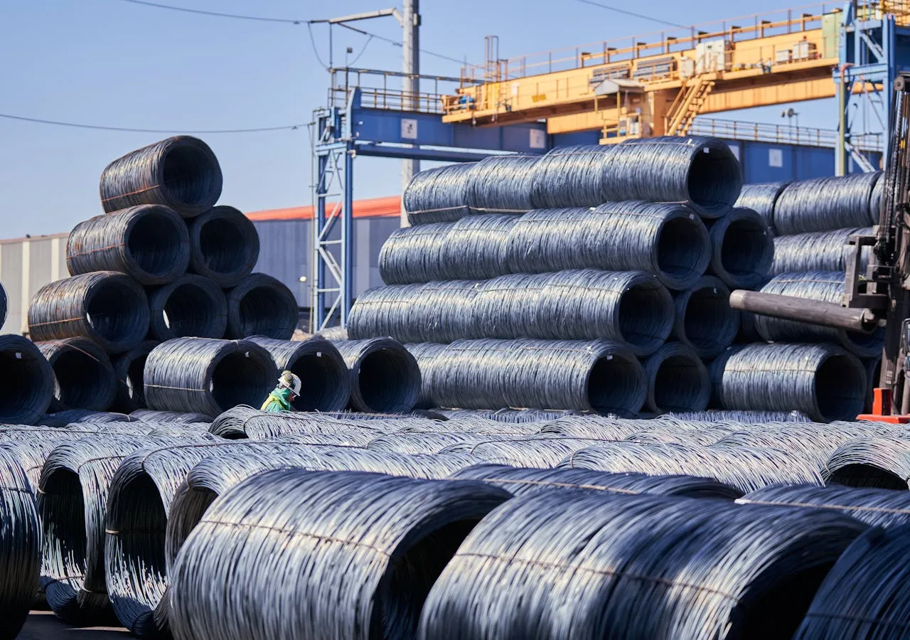 Stainless steel wire rod coils